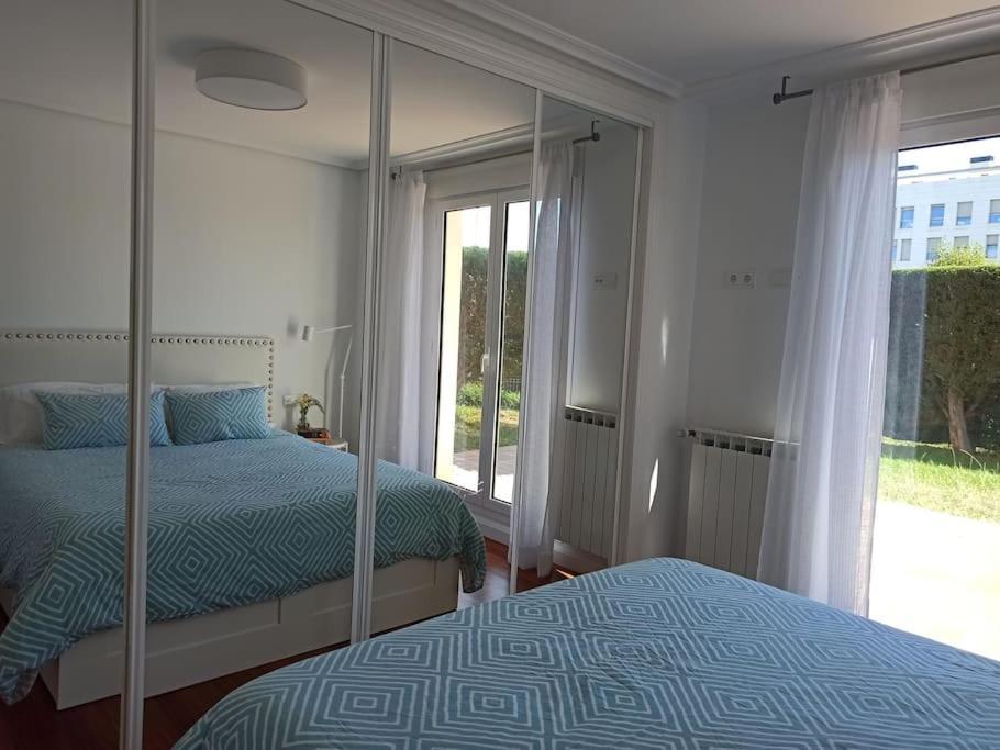 Апартаменты Bajo Con Jardin Privado Сантандер Экстерьер фото